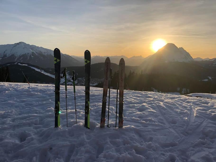 Sonniges Apartment In Seefeld เซเฟลด์ อิน ทิโรล ภายนอก รูปภาพ