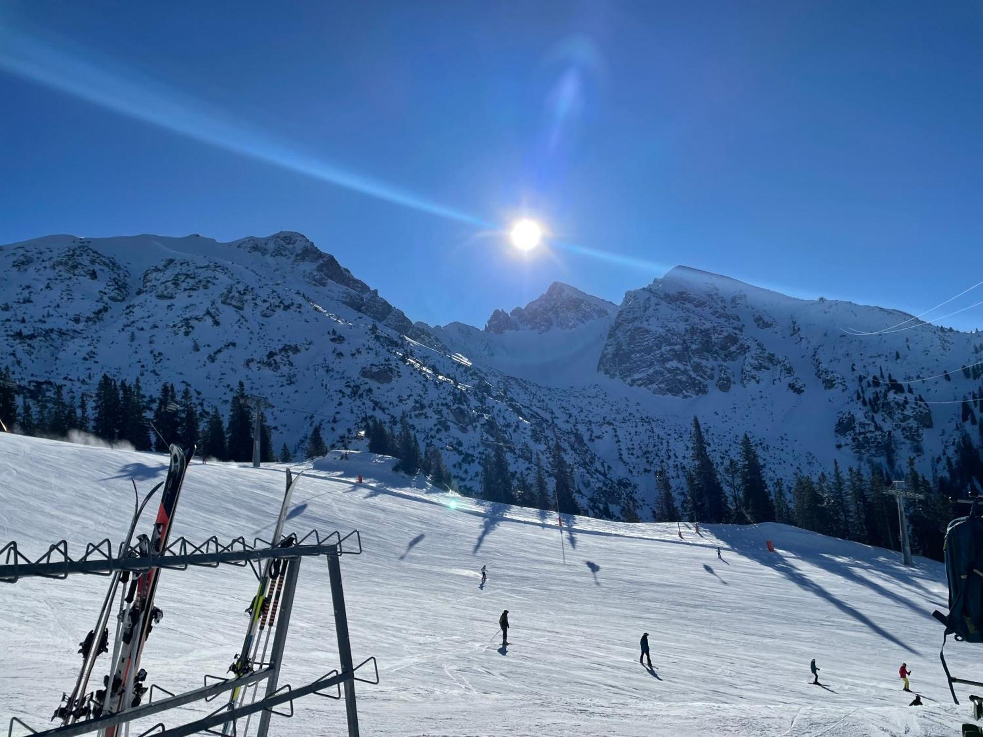 Sonniges Apartment In Seefeld เซเฟลด์ อิน ทิโรล ภายนอก รูปภาพ